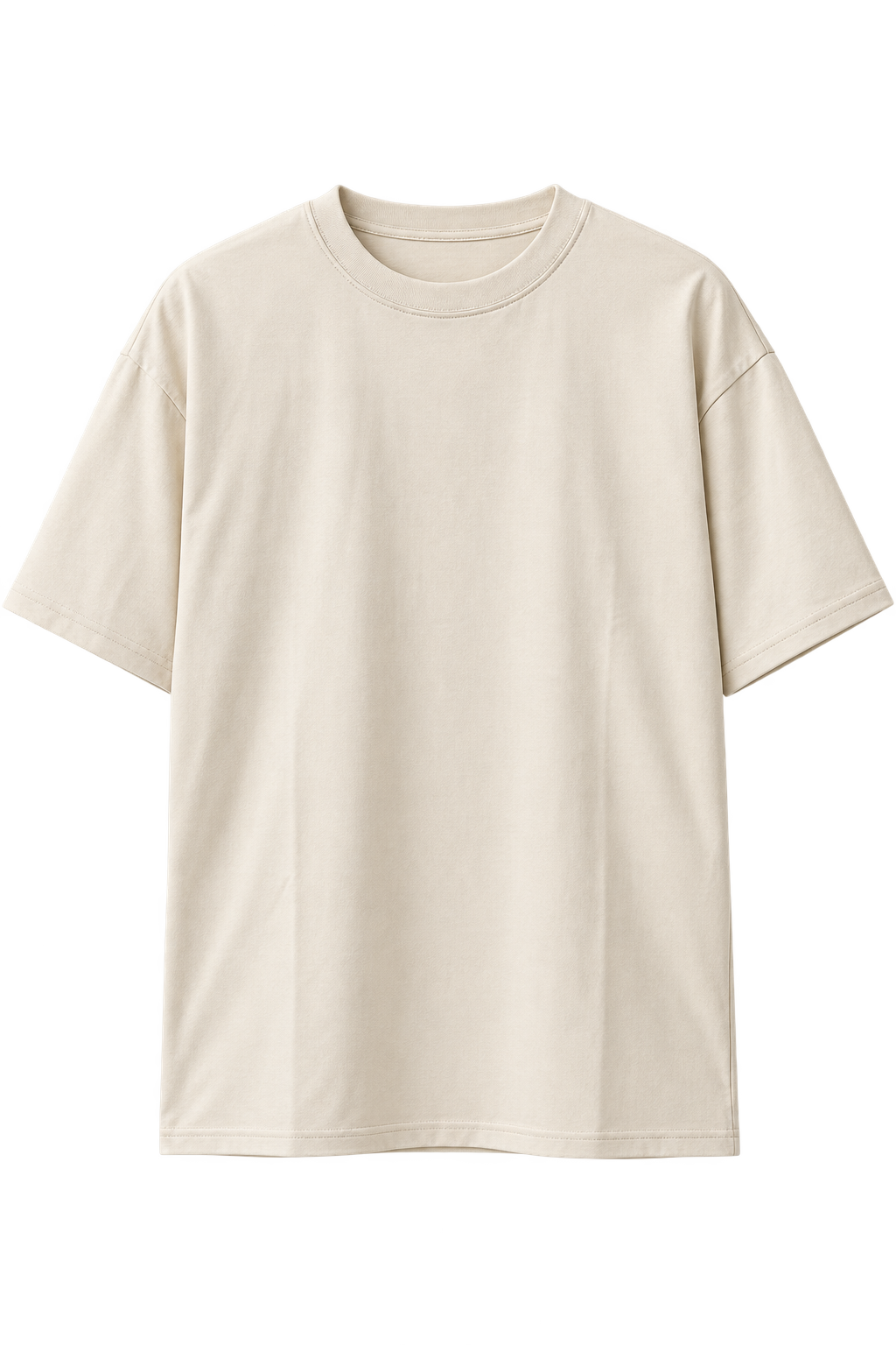 Essential Back Print Drop Shoulder T-Shirt