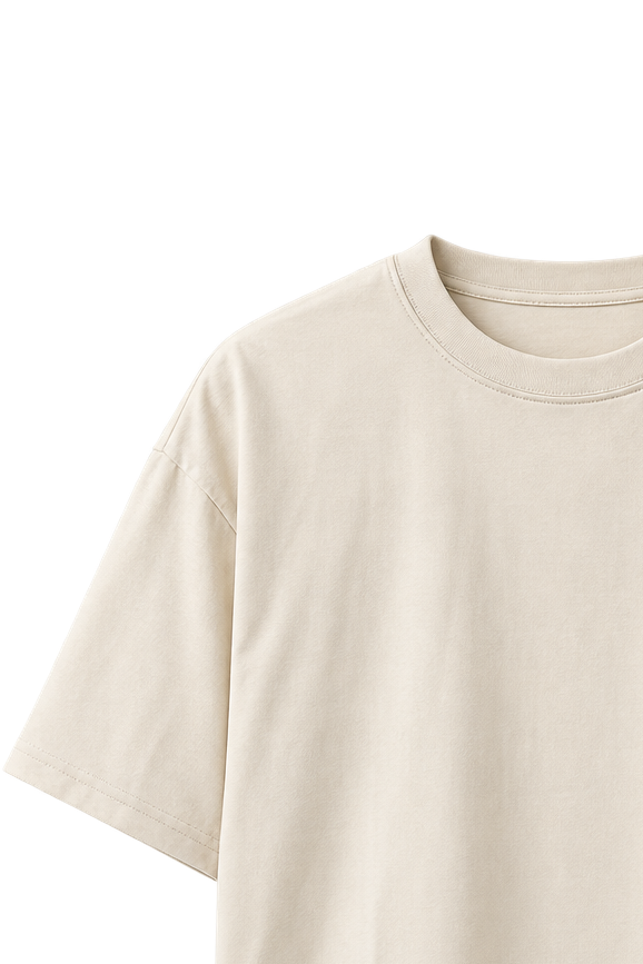 Essential Back Print Drop Shoulder T-Shirt