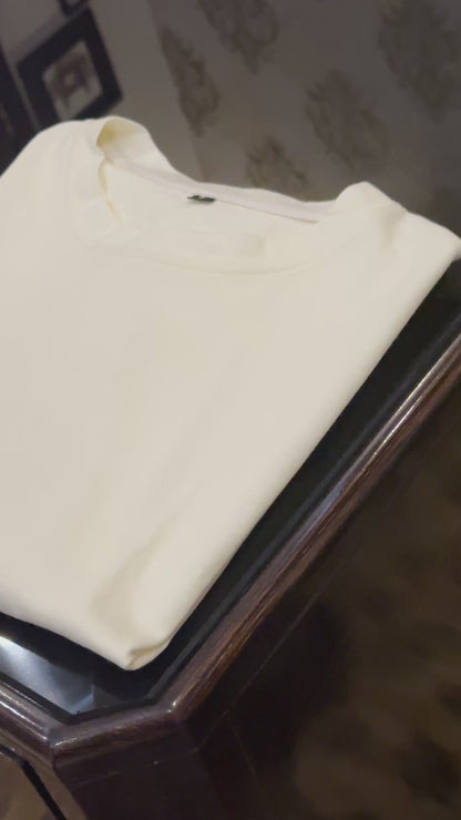 Classic Crew Neck Drop Shoulder T-Shirt